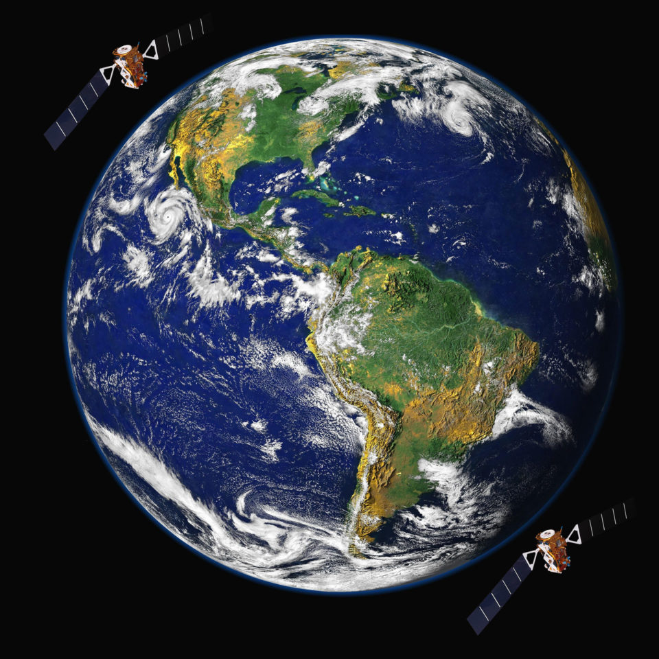 Globe Satellites Globe Satellites