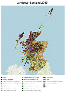 Scottish Landcover Map 2019