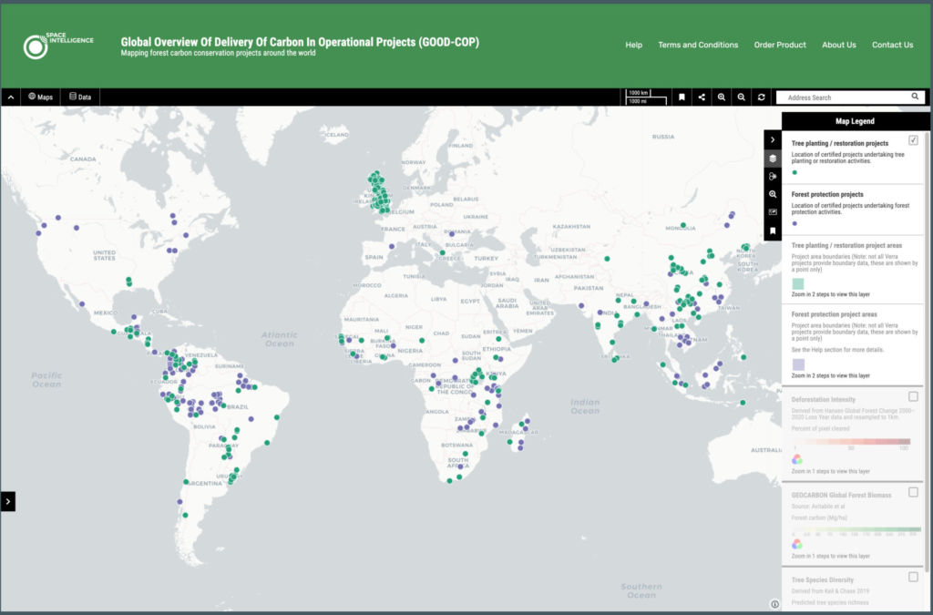 GOOD-COP screenshot overview map