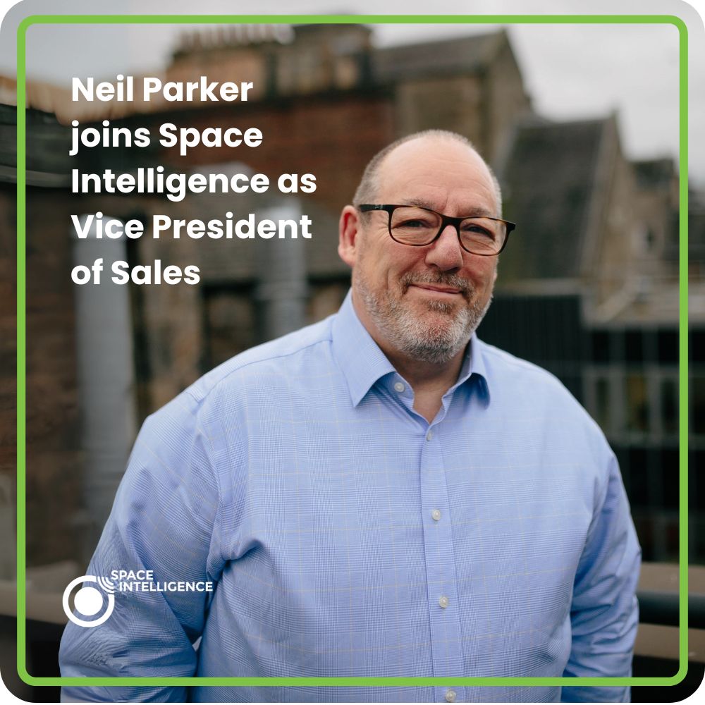 Neil Parker joins Space Intelligence as Vice President of Sales